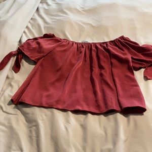 Off the shoulder top